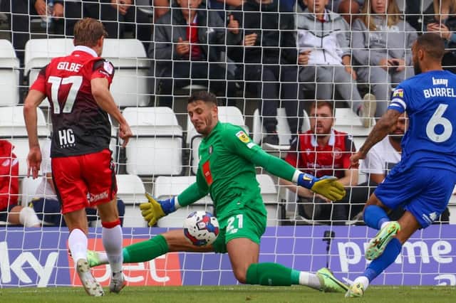 Goalkeeper Pete Jameson has left the club on a season-long loan deal. Pictures: Matt Kirkham