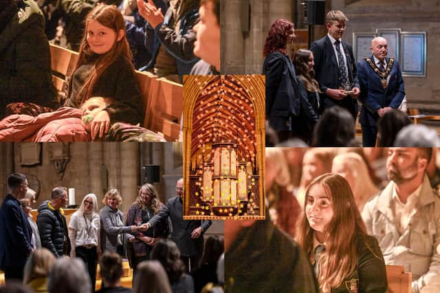 Take a look at these 17 images of St Wilfrid's Stars at Ripon Cathedral, 2023.
