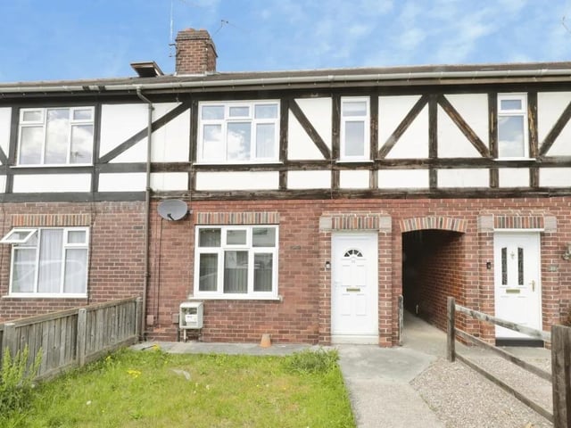 This three bedroom and one bathroom terraced house is for sale with Bridgfords for £225,000