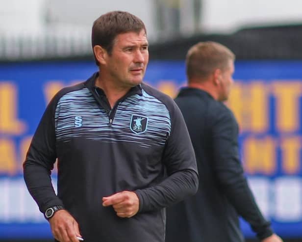 Mansfield Town manager Nigel Clough. Picture: Matt Kirkham