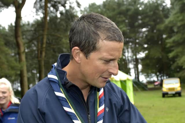 Knaresborough's Jacqui Hargrave and the GB team were joined at their Yorkshire training camp by Bear Grylls OBE, the adventurer, writer, TV presenter and Chief Scout.