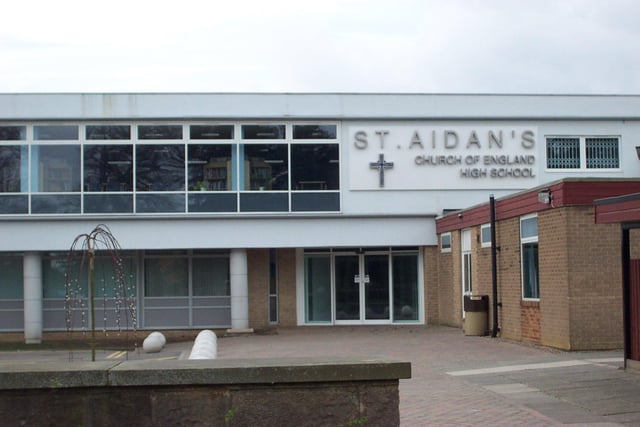 St Aidan's Church of England High School on Oatlands Drive in Harrogate was rated 'GOOD' in May 2022