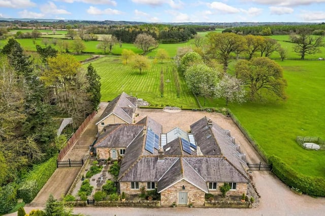 This five bedroom and two bathroom detached house is for sale with Strutt & Parker for £2,350,000