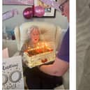 Left: Anne Sames celebrated her 100 th birthday at Sycamore Hall Care Home, in Ripon. 
Right: 19-year-old Anne Sames when she joined the Army in 1940.
