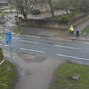 New Harrogate crossing at the Stray...A tiger crossing for Slingsby Walk and Oatlands Drive, with segregated zones for cyclists and pedestrians. (Picture contributed)