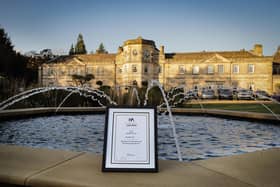 Grantley Hall five-star hotel near Harrogate and Ripon - Winner of Hospitality Assured World Class Status. (Picture contributed)