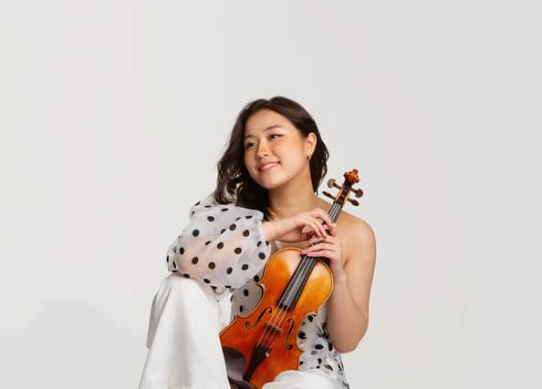 Japanese violinist Coco Tomito will be bringing the curtain down on this year’s Harrogate International Series