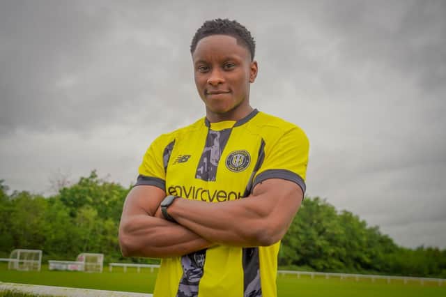 Shawn McCoulsky is Harrogate Town's third new signing of the summer. Picture: Harrogate Town AFC