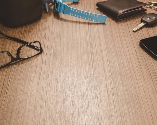 Rather than having everything scattered about the home, get into the habit of having one place for car keys, house keys, the dosset box for the drugs you take, your purse.