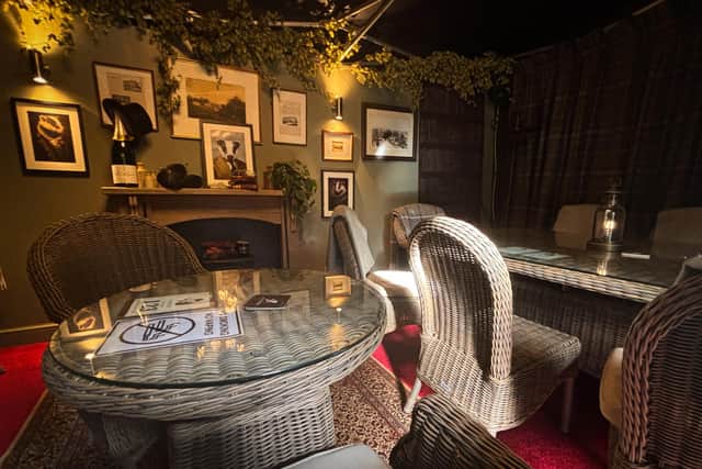 The Fat Badger in Harrogate has opened a brand new outdoor hospitality experience during the autumn months