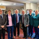 Members of the Ripon RBL and colleagues at Boroughbridge Manor