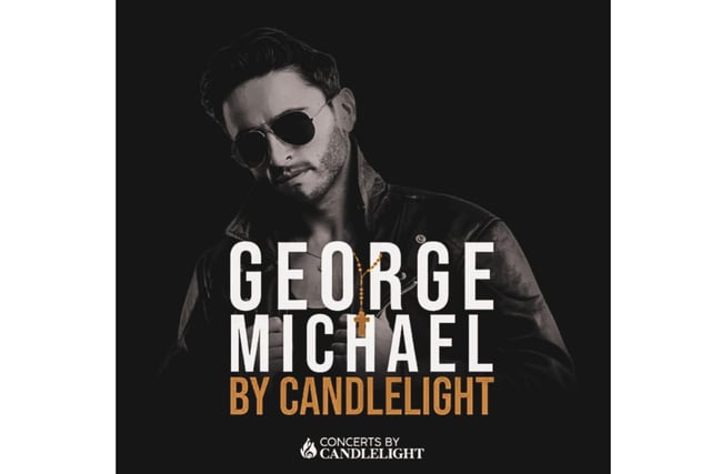 George Michael by Candlelight at Ripon Cathedral features backing singers and a live band from 7:30 -11pm on September 9.