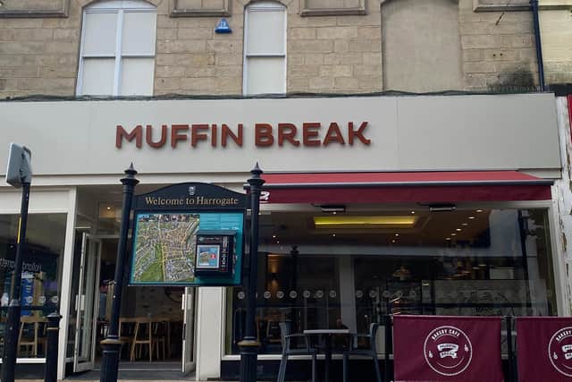 Muffin Break has opened in the former Hotter Shoes shop on Cambridge Street in Harrogate