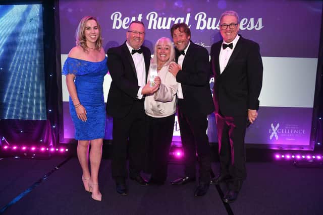 Dale Stores picked up the Best Rural Business award at the Harrogate Advertiser Business Excellence Awards 2022