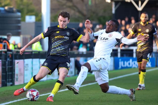Harrogate Town suffered a 2-0 defeat on the road at Bromley on Saturday afternoon. Pictures: Matt Kirkham