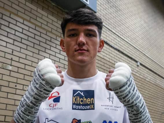 Harrogate boxer Guy Kitching has transitioned into the professional game following a successful amateur career. Picture: Camp Life TV
