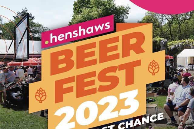 Henshaws Beer Festival runs in Knaresborough from Friday to Sunday.