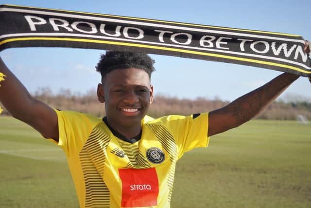 Winger Kazeem Olaigbe joined Harrogate Town on loan from Premier League Southampton on transfer deadline day and will remain at Wetherby Road until the end of the season.