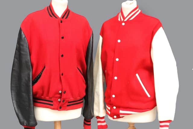 1950s jackets that will feature in the sale.
