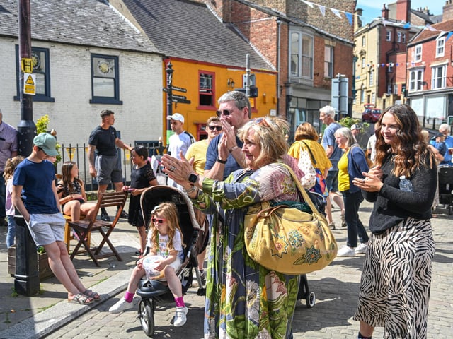 Crowds appreciated each performance whilst enjoying the long awaited sunshine.