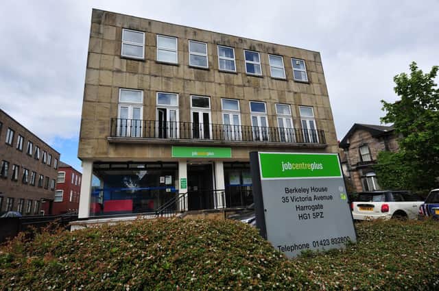 Harrogate Jobcentre said targeted efforts to support older claimants in the town were paying off. (Picture Gerard Binks)