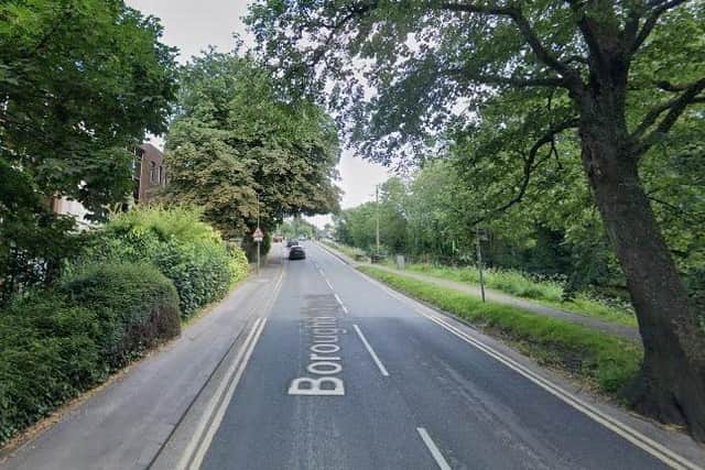North Yorkshire Police has launched an investigation after a car crashed into a tree on a major road in Ripon