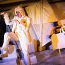 Festive show - A scene from Badapple Theatre's Polaris The Snow Bear  (Picture contributed)