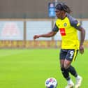 Abraham Odoh scored one goal and set up the other as Harrogate Town saw off Darlington on Saturday afternoon. Picture: Matt Kirkham