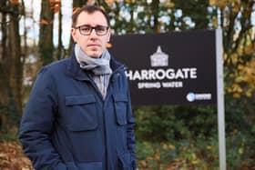 Tom Gordon, Harrogate and Knaresborough’s Lib Dem MP,  says the levy on Harrogate Spring Water should go to Harrogate itself. (Picture contributed)