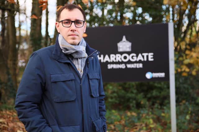 Tom Gordon, Harrogate and Knaresborough’s Lib Dem MP, says the levy on Harrogate Spring Water should go to Harrogate itself. (Picture contributed)