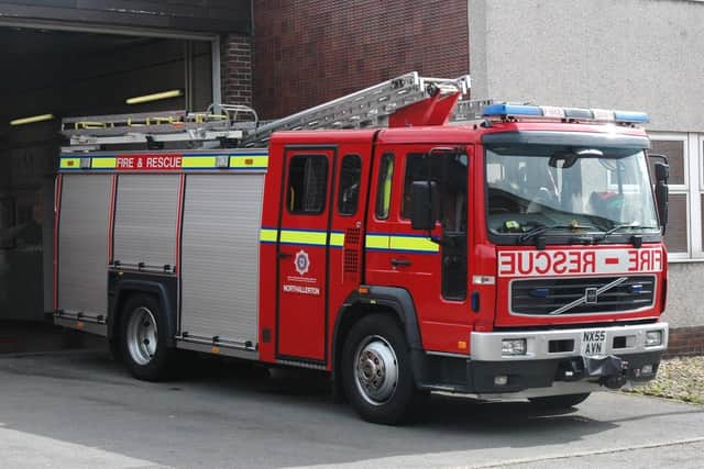 The driver of the car was treated by paramedics for minor injuries, a North Yorkshire Fire and Rescue Service spokesperson said. (Picture contributed)