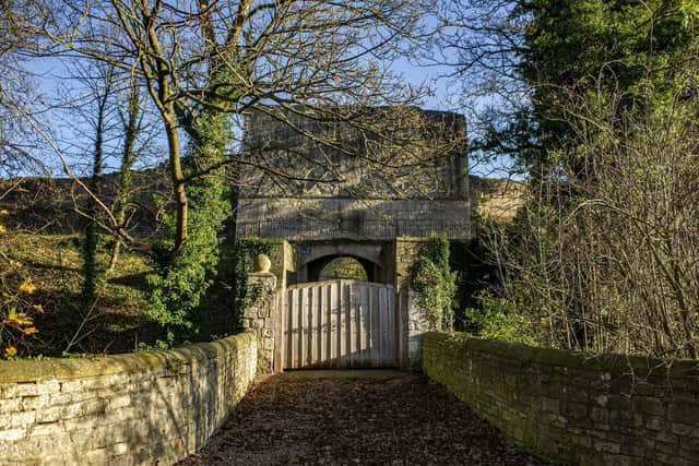 Tickhill Castle gates