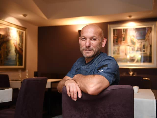 The late Stefano Lancellotti pictured in early July. Hailing from his hometown near Bologna in northern Italy, the respected chef/owner co-founded much-loved Italian restaurant Sasso in Harrogate in 1998. (Picture Gerard Binks)