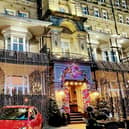 Dazzling - The Yorkshire Hotel is just one of many businesses in the running in the Harrogate Christmas Window Awards organised by Harrogate Business Improvement District (BID) and the Rotary Club of Harrogate.