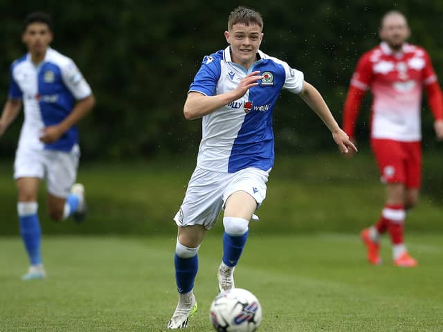 Tom Bloxham in pre-season action for Blackburn Rovers. Picture: Craig Galloway/ProSportsImages