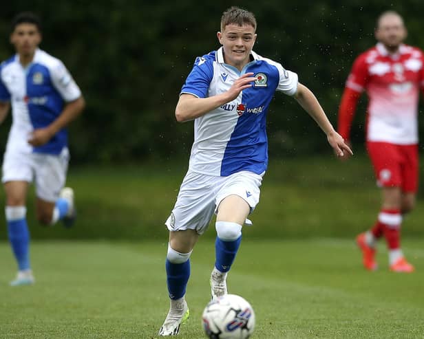 Tom Bloxham in pre-season action for Blackburn Rovers. Picture: Craig Galloway/ProSportsImages