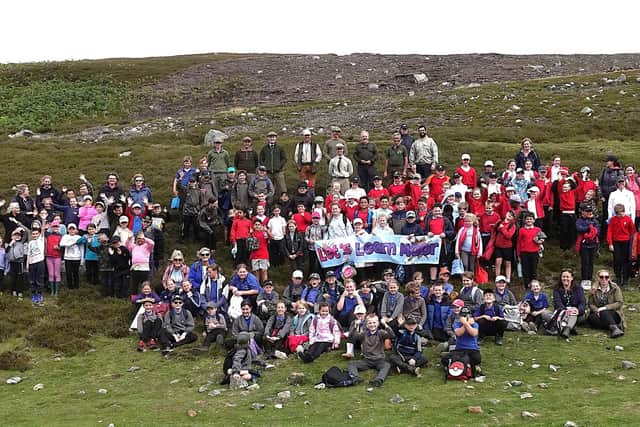 Parts of Nidderdale were transformed into the UK’s largest outdoor classroom, as schoolchildren headed up onto the moors to learn about their local uplands