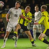 Harrogate Town were edged out by League Two leaders Port Vale in midweek. Pictures: Matt Kirkham