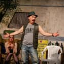 Gary Bowman plays Johnny ‘Rooster’ Byron with extraordinary energy and swagger (credit: Anna Weilding)