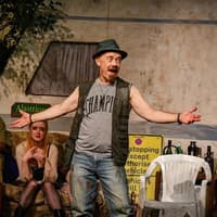 Embrace and enjoy as Harrogate Dramatic Society delivers spectacular production of ribald Jerusalem