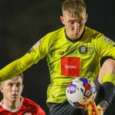 Harrogate Town's on-loan Huddersfield Town midfielder Matty Daly could be facing a spell on the sidelines. Pictures: Matt Kirkham
