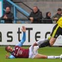 Luke Armstrong recently scored four times before half-time during Harrogate Town's pre-season rout of South Shields. Pictures: Matt Kirkham