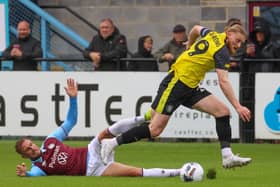 Luke Armstrong recently scored four times before half-time during Harrogate Town's pre-season rout of South Shields. Pictures: Matt Kirkham