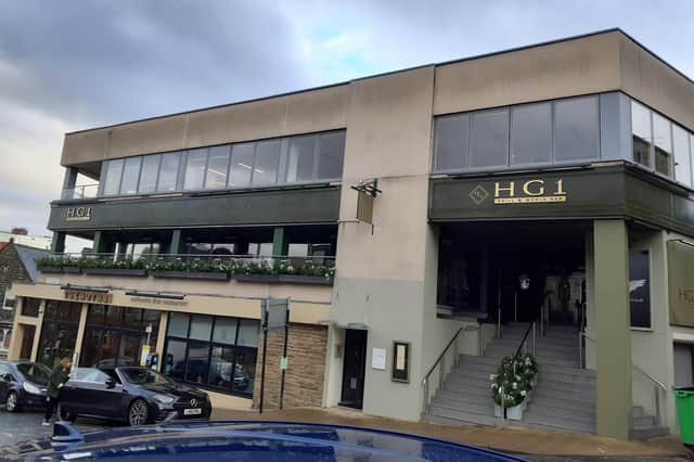 The 80-seat HG1 restaurant-bar is located on Cheltenham Crescent in Harrogate.