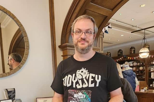 Harrogate's Rich Towers-Forth, festival organiser and owner of Phase 4 Computers,  "Odyssey is more than just a festival, it’s a celebration of gaming culture, built by and for enthusiasts. (Picture contributed)