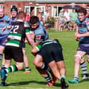 Ripon RUFC bounced back from their opening-day-of-the-season defeat with a thrilling Yorkshire Two victory over Roundhegians in sweltering conditions at Mallorie Park. Picture: Submitted