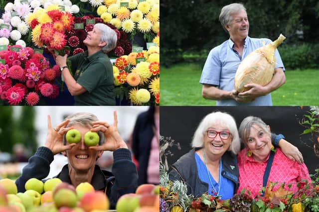 We take a look at 15 photos from a blooming fantastic weekend at Newby Hall for the Harrogate Autumn Flower Show