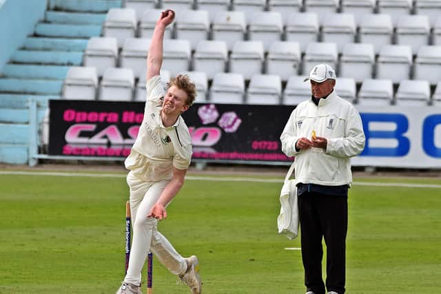Paceman Jonny Macgregor picked up a couple of wickets in Saturday's success by the seaside.