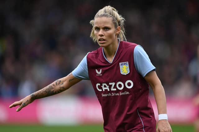 Rachel Daly scored 22 goals for Aston Villa during the 2022/23 season. Picture: Gareth Copley/Getty Images
