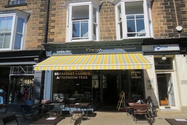 This restaurant/café on Montpellier Parade in Harrogate is for sale with Alan J Picken for £59,950